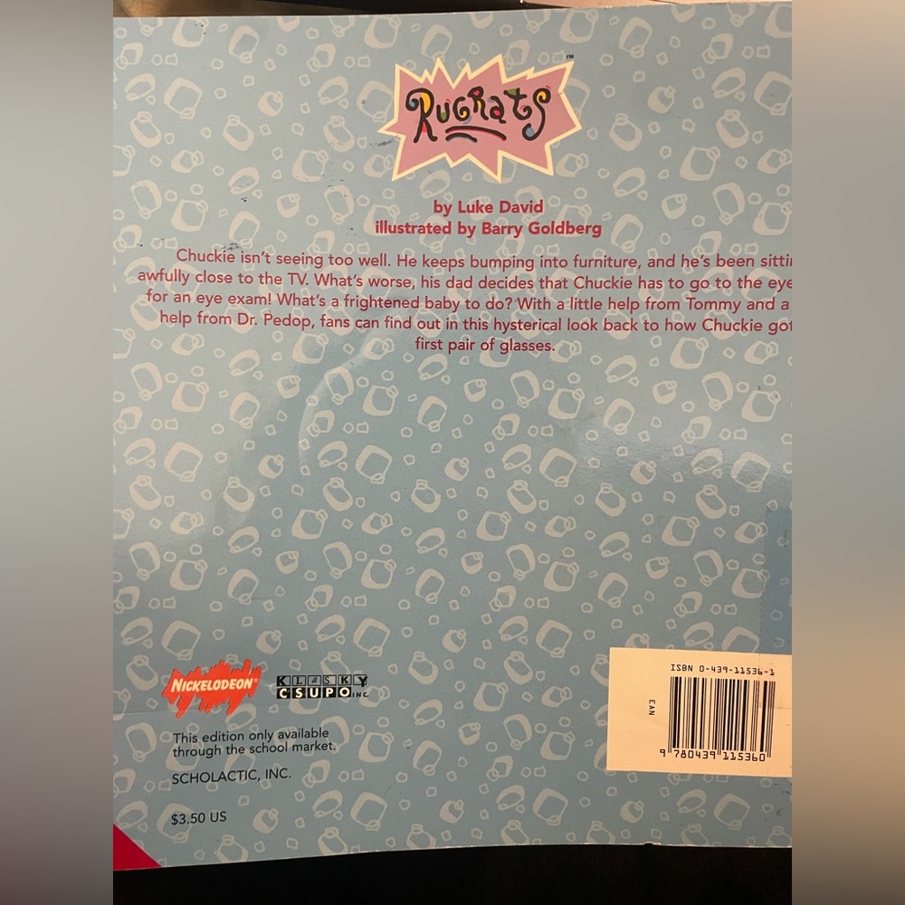 Chuckie Visits the Eye Doctor (Nickelodeon Rugrats) Paperback- *make offers* - Picture 3 of 5